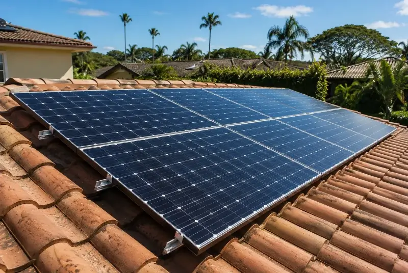 Installation de panneaux solaires à Keskastel
